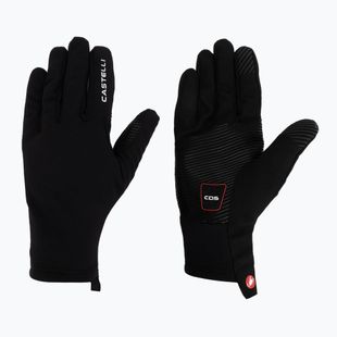 Vyriškos dviračių pirštinės Castelli Lightness 3 Glove black