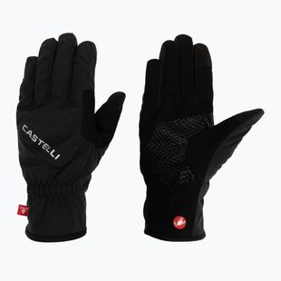 Vyriškos dviračių pirštinės Castelli Entrata Thermal 3 Glove black