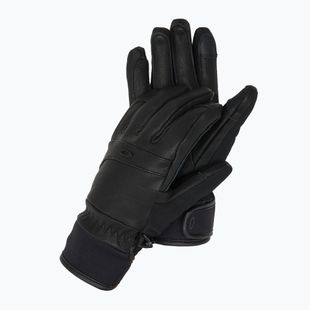 Moteriškos slidinėjimo pirštinės Oakley W. Peak Leather blackout