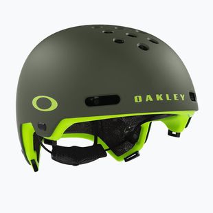 Dviračio šalmas Oakley Street1 EU matte hunter green/retina burn