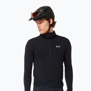 Dviračių džemperis Oakley Canopy Full Zip Hoodie blackout