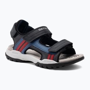 Paauglių sandalai Geox Borealis ocean blue/red