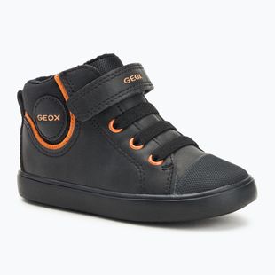 Vaikiški batai Geox Gisli black/dark orange