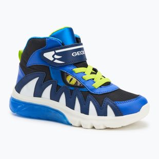 Vaikiški batai Geox Ciberdron navy/lime green