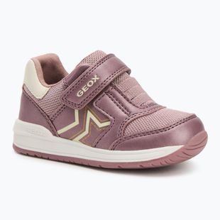 Vaikiški batai Geox Rishon dark pink/old white