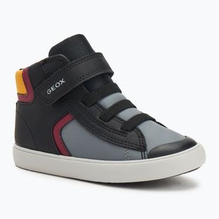Vaikiški batai Geox Gisli black/burgundy