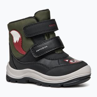 Vaikiški batai Geox Flantil ABX black/dark green