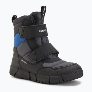 Vaikiški sniego batai Geox Flexyper ABX dark grey / royal