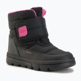 Vaikiški sniego batai Geox Willaboom ABX black / fuchsia