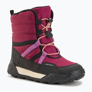 Paauglių sniego batai Geox Trekkyup ABX dark raspberry/black