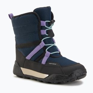 Paauglių sniego batai Geox Trekkyup ABX navy/purple
