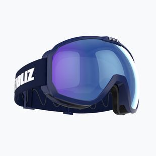 Slidinėjimo akiniai Bliz Charge OTG matt dark blue/brown blue