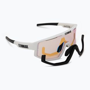 Akiniai nuo saulės Bliz Fusion Small Nano Optics Nordic Light matt white/coral/orange blue