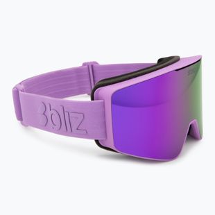 Slidinėjimo akiniai Bliz G001S matte purple/brown/purple multi
