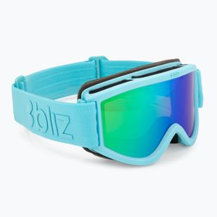 Vaikiški slidinėjimo akiniai Bliz Pixie Jr matte turquoise/brown/green multi