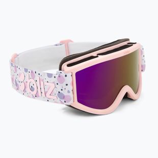 Vaikiški slidinėjimo akiniai Bliz Pixie Jr matte pink/brown/pink multi