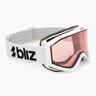 Vaikiški slidinėjimo akiniai Bliz Liner Jr matte white/pink