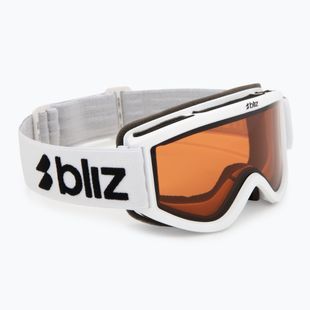Vaikiški slidinėjimo akiniai Bliz Pixie Jr matte white/orange