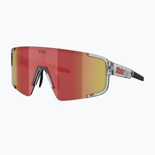 Akiniai nuo saulės Bliz P003 transparent dark grey/brown red multi