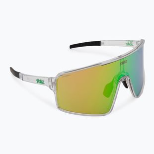 Akiniai nuo saulės Bliz P001S transparent white/brown green multi