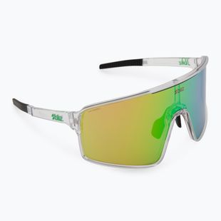 Akiniai nuo saulės Bliz P001 transparent white/brown green multi