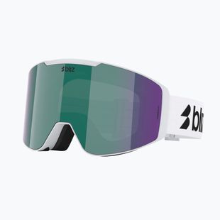 Slidinėjimo akiniai Bliz G004 matte white/brown/green multi