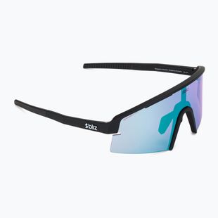 Saulės akiniai Bliz P006S matte black/nano optics violet blue multi