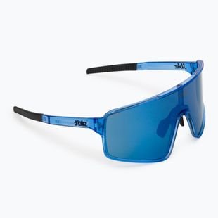 Saulės akiniai Bliz P001S transparent blue/smoke blue multi