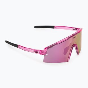 Saulės akiniai Bliz P006S transparent pink/brown rose multi