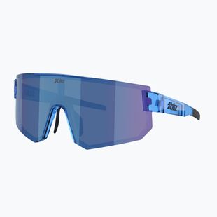 Saulės akiniai Bliz P005 transparent blue/smoke blue multi