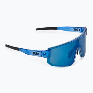 Saulės akiniai Bliz P005S transparent blue/smoke blue multi