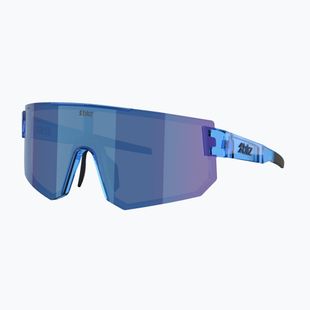 Saulės akiniai Bliz P005S transparent blue/smoke blue multi