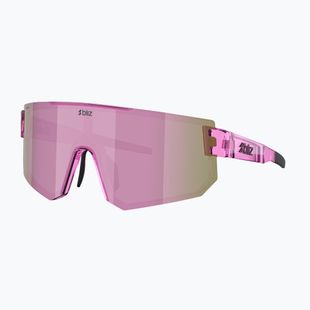 Saulės akiniai Bliz P005S transparent pink/brown rose multi