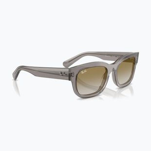 Akiniai nuo saulės Ray-Ban RB2228M Scuderia transparent grey/brown mirror gold