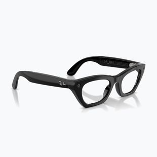 Akiniai su kamera Ray-Ban Meta Zena shiny black/clear
