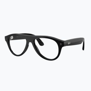 Akiniai su kamera Ray-Ban Meta Aviator shiny black/trs g. green