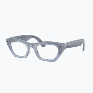 Akiniai su kamera Ray-Ban Meta Zena milky grey lilac/trs copper
