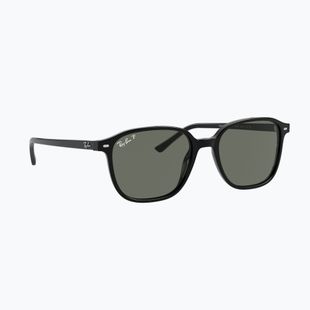 Akiniai nuo saulės Ray-Ban Leonard black/green g-15 polarized
