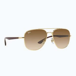 Akiniai nuo saulės Ray-Ban RB3683 arista gold/brown