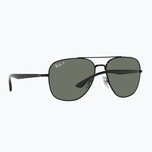 Akiniai nuo saulės Ray-Ban RB3683 black/green g-15 polarized