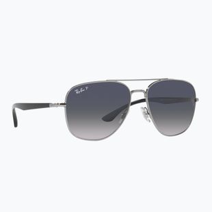 Akiniai nuo saulės Ray-Ban RB3683 brass/blue grey polarized
