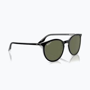 Akiniai nuo saulės Ray-Ban RB2204 transparent black/green polarized