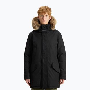 Vyriška striukė Woolrich Polar High Collar Fur black