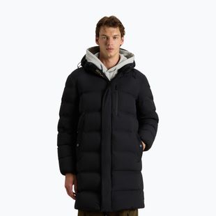 Vyriška striukė Woolrich Matt Stretch Long Puffer black
