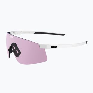 Akiniai nuo saulės Koo Nova white matt/photochromic pink