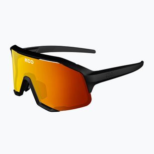 Akiniai nuo saulės Koo Demos black matt/red mirror