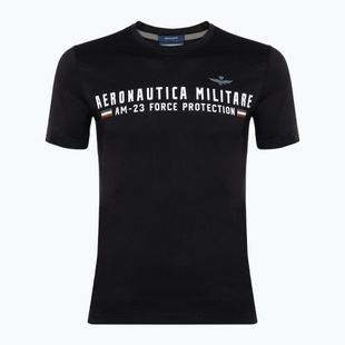 Vyriški marškinėliai Aeronautica Militare Heritage jet black