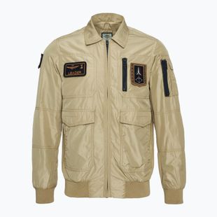 Vyriška striukė Aeronautica Militare Heritage antelope beige