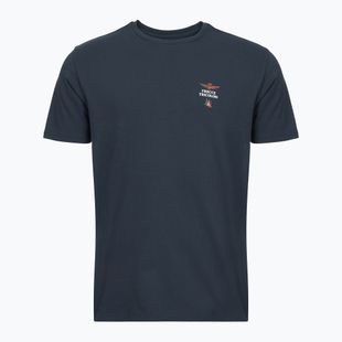 Vyriški marškinėliai Aeronautica Militare AM1UTI005 Round Neck blue