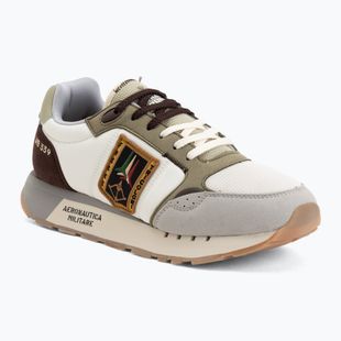 Vyriški batai Aeronautica Militare SC0292UCT03331 off white/green/brown/grey